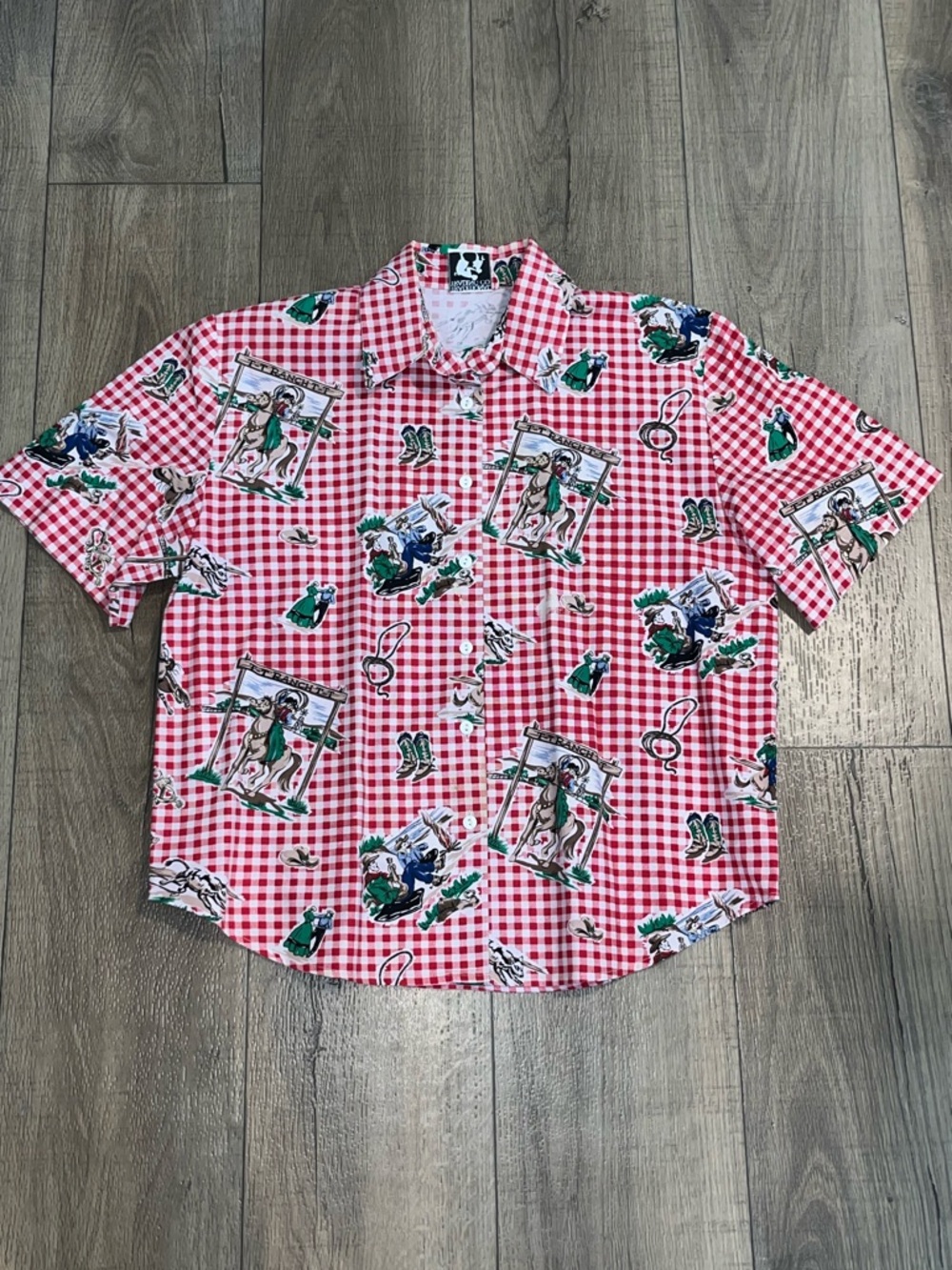 Western Rodeo Women’s Traditional Trading CO Boxy Fit Top Size Medium
